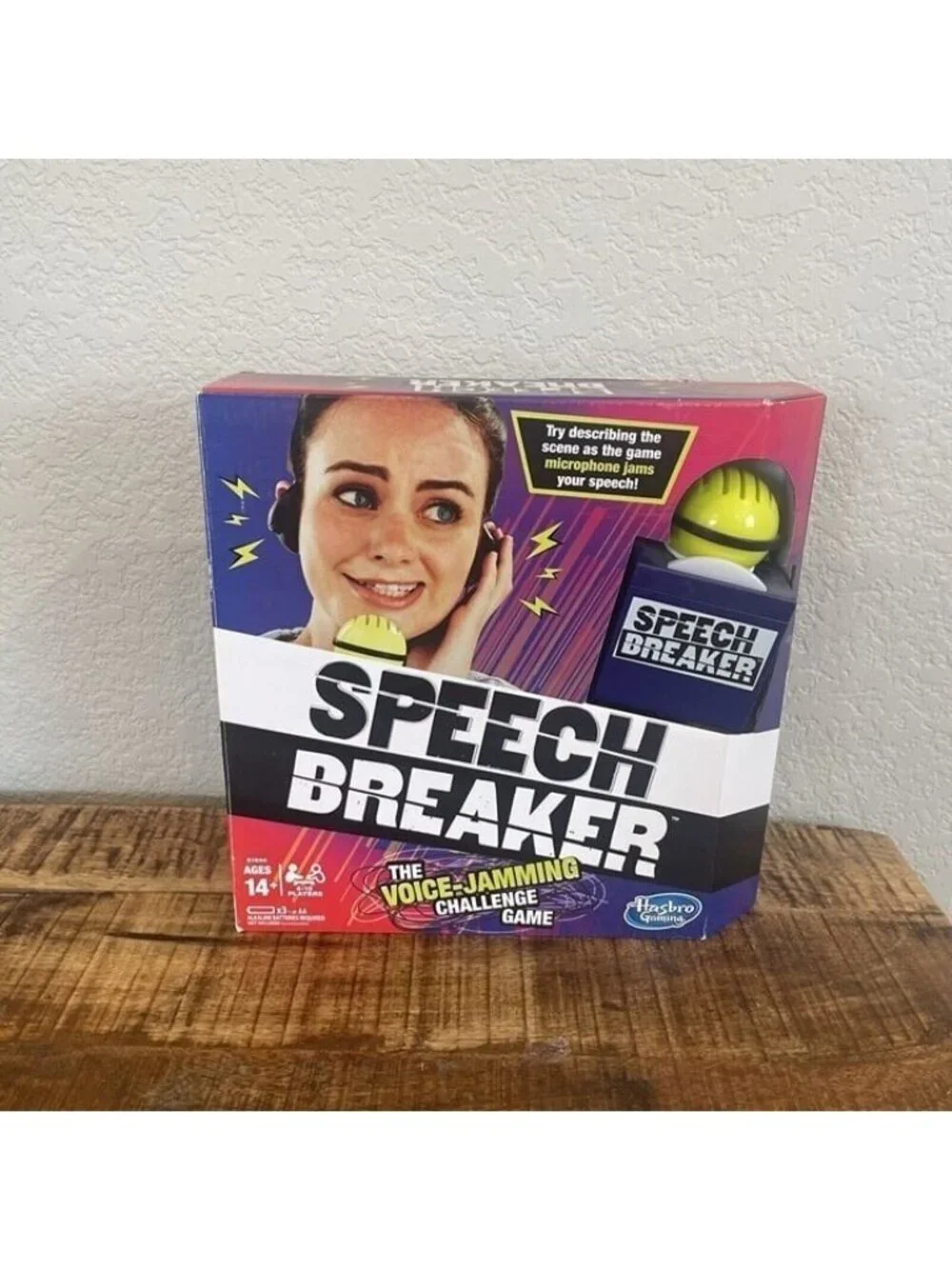 SPEECH BREAKER Voice Jamming CHALLENGE GAME 4-10 Players Age 14+ ~ Open Box